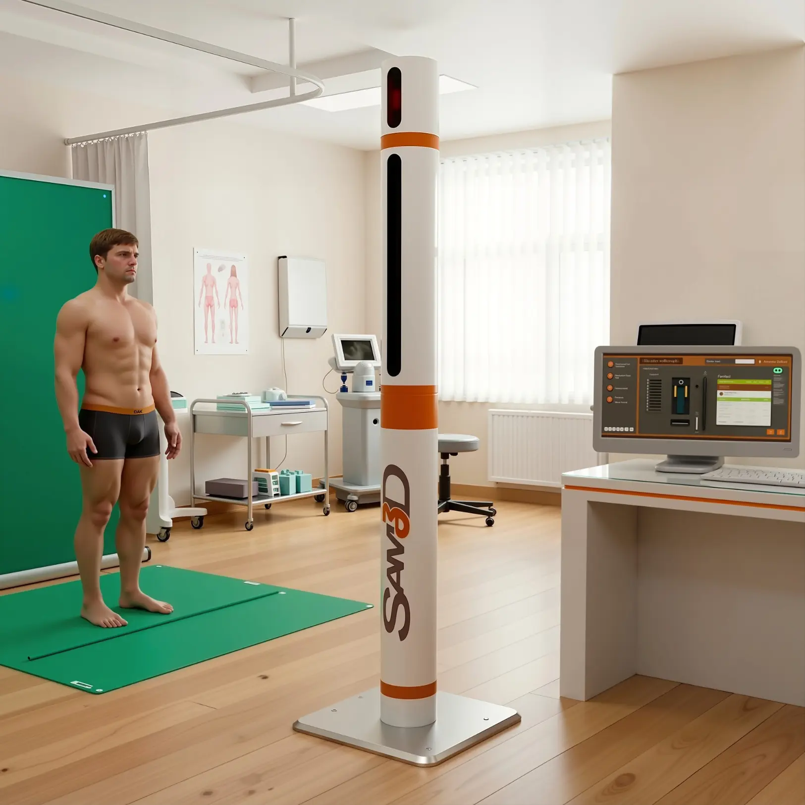 Examen SAM3D en cours