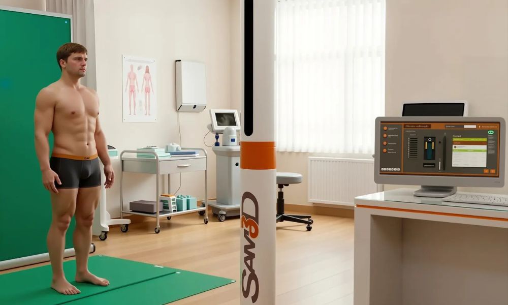 Consultation avec le médecin posturologue