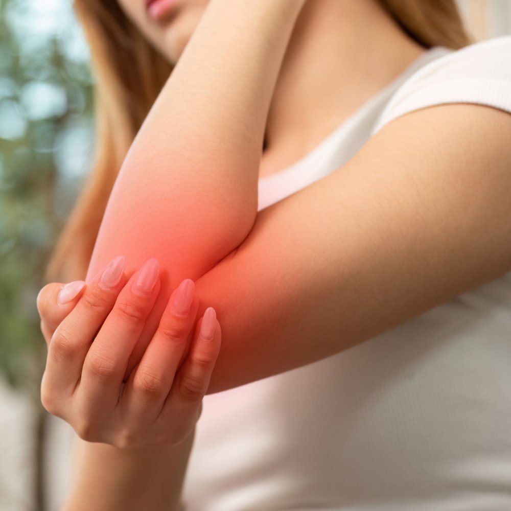 Symptômes de l'épicondylite tennis elbow